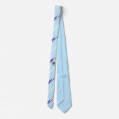 サクラメント市旗シールネックタイ ネクタイ (裏面)