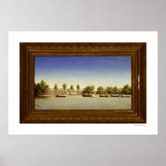 サクラメント市、1849年7月ポスター ポスター (正面)