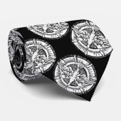 サクラメント確認ドーブスピリット白黒 ネクタイ (ロール)