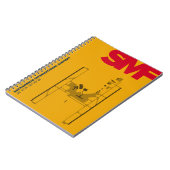 サクラメント空港(SMF)図表のノート ノートブック (左側)