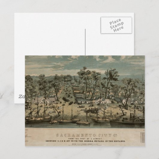 サクラメント1850 ポストカード (正面/裏面)