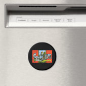 サクラメント・カリフォルニアからの挨拶 マグネット (インサイチュ (食洗機))