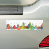 サクラメント、カリフォルニアのスカイライン車のバンパーステッカー バンパーステッカー (車上)