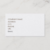 サクラメント、カリフォルニアのスカイラインSP - 名刺 (裏面)