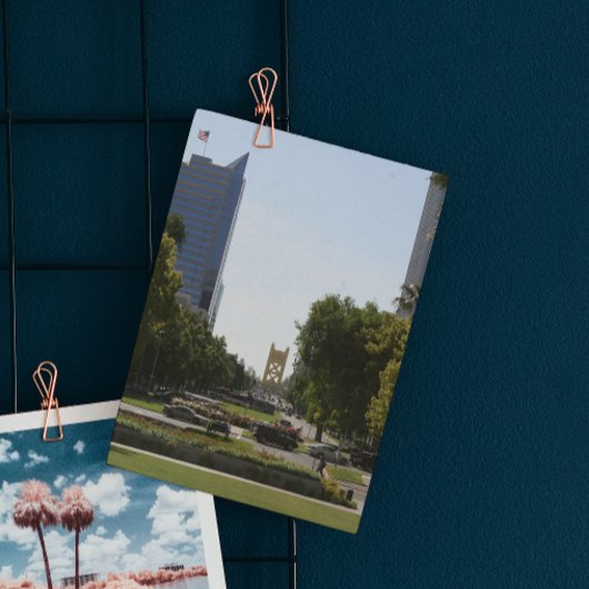 サクラメント:キャピトルモールからのタワーブリッジ ポストカード