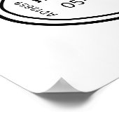 サクラメント – トラベルスタンプコレクション | ミニマル ポスター (角)