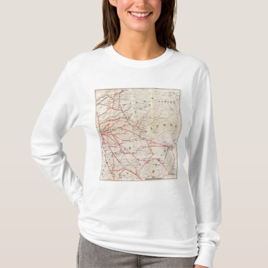 サクラメント、Amador、Calaveras、San Joaquin Tシャツ (正面)