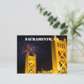 サクラメント、CAポストカード ポストカード (スタンド正面)