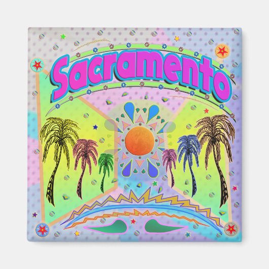 サクラメントCalm Desireマグネット マグネット (正面)