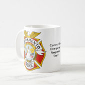 サクラメントCERTのマグ コーヒーマグカップ (正面左)