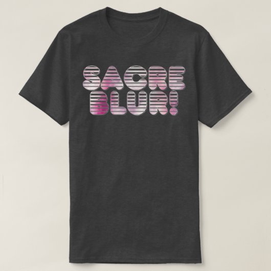 サクルぼやけ Tシャツ (デザイン正面)