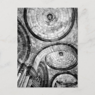 サクレクーラーのレンガの円形パターン ポストカード