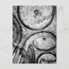 サクレクーラーのレンガの円形パターン ポストカード