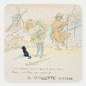 「サクレクールな女を作ったのはアバディだが、神m スクエアシール (正面)