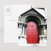 サクレクールへの扉 ポストカード (正面/裏面)