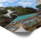 サクレクールオンモンマルトルヒル – パリ,フランス ポスター (角)