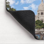 サクレクールオンモンマルトルヒル – パリ，フランス マウスパッド (コーナー)