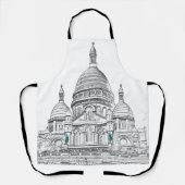 サクレクールバシリカオンモンマルトルヒル,パリ エプロン (正面)
