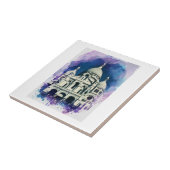 サクレクールモンマルトルパリフランスアーキテクチャ タイル (側面)