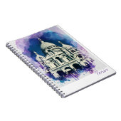 サクレクールモンマルトルパリフランス建築 ノートブック (右側)