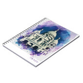 サクレクールモンマルトルパリフランス建築 ノートブック (左側)