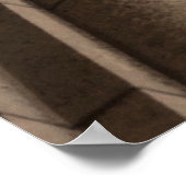 サクレクール聖霊礼拝堂パリの鳩 ポスター (角)