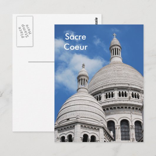 サクレクール ポストカード (正面/裏面)