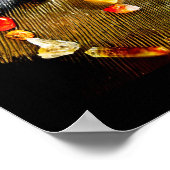 サクレルチャクラ、宝石ポスター ポスター (角)