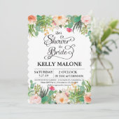 サクレントサクタスブライダルシャワー招待状 招待状 (スタンド正面)