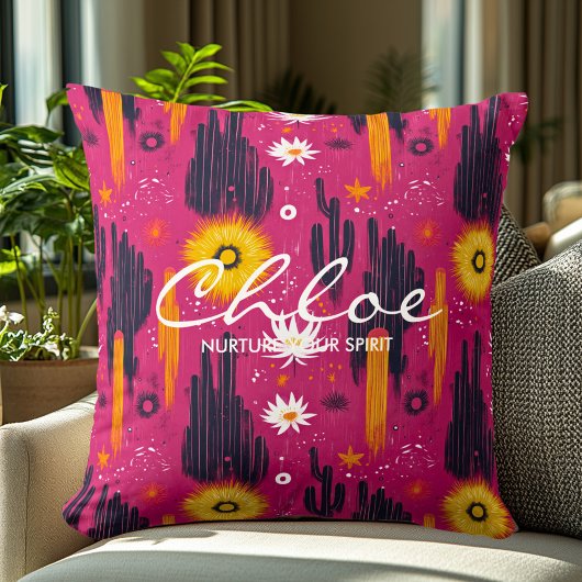 サク鮮やかスと日が差すことウェルネスパーソナライズされた クッション