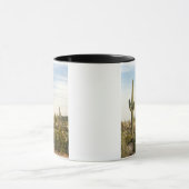 サグアロのサボテン、アリゾナ、米国 マグカップ (中央)