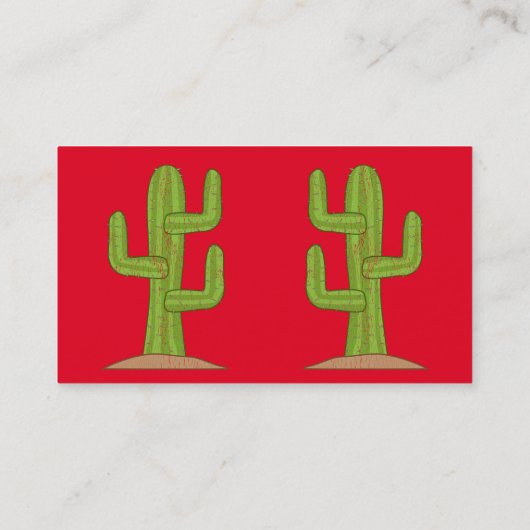 サグアロのサボテンThunder_Cove 名刺 (裏面)