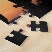 サグアロの日没 ジグソーパズル (側面)