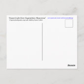 サグアロカクタス迷信マウンテンサンセットクラウド ポストカード (裏面)