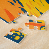 サグアロ国立公園アリゾナヴィンテージ ジグソーパズル (側面)