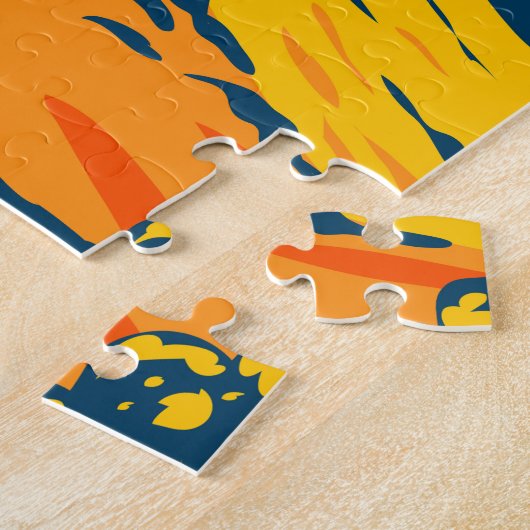 サグアロ国立公園アリゾナヴィンテージ  ジグソーパズル (側面)