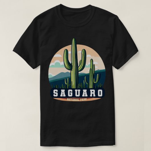 サグアロ国立公園 Tシャツ (デザイン正面)