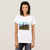サグアロ山の風景 ツーソン アリゾナ Tシャツ (正面フル)