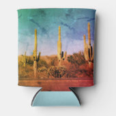 サグアロ素朴カクタスアリゾナクーラーボックス 缶クーラー (正面)