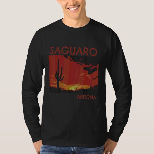 サグアロ アリゾナ パーク ナショナル Tシャツ (正面)
