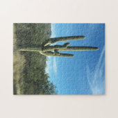 サグアーロカクタスアリゾナデザートシーニックパズル ジグソーパズル (横)