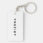 サグアーロカボスキーチェーン |両面 キーホルダー (裏面)