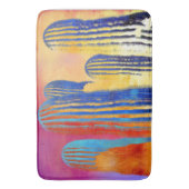 サグアーロサウカラフルスサウスサウスデザート バスマット (正面縦)