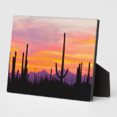 サグアーロサボスの森アットサンセット フォトプラーク (側面)