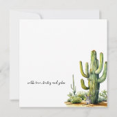 サグアーロサボスコテージ カード (裏面)