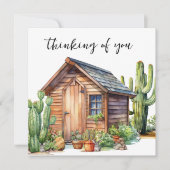 サグアーロサボスコテージ カード (正面)