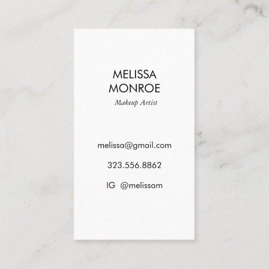 サグアーロサボスムーンスターズ模様ピンクイニシャル 名刺 (裏面)