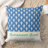 サグアーロサボスモダン砂漠の名前サウスウェストおもしろい クッション (ブランケット)