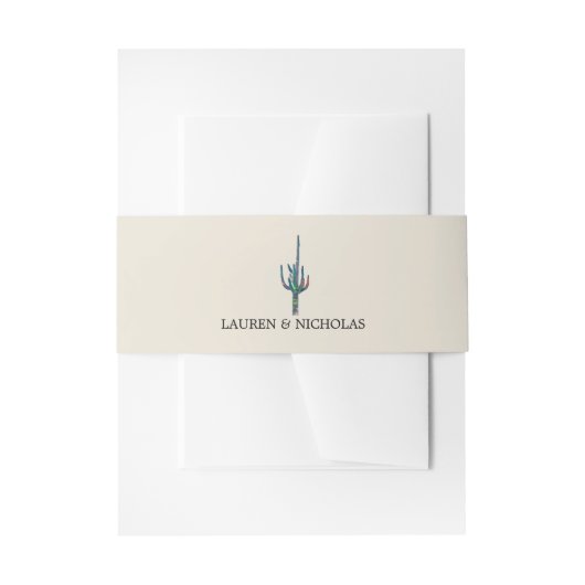 サグアーロサボズベリーバンド 招待状ベリーバンド (正面例)