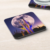 サグアーロサボテンの満月 コースター (左側)